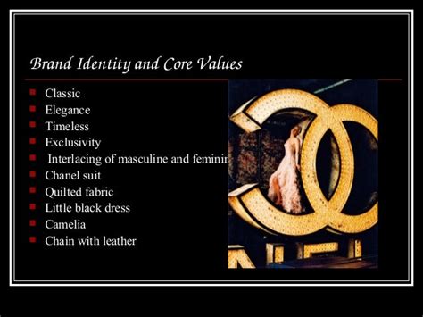 chanel core values.